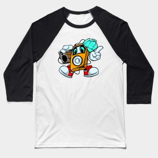 Music player illustration Baseball T-Shirt